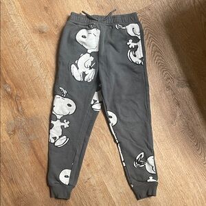 Peanuts Charcoal Character Joggers | Size 5